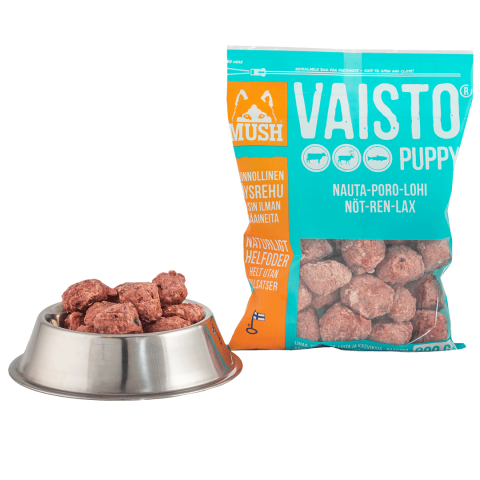 MUSH Vaisto Puppy Nöt-Ren-Lax (Isblå)