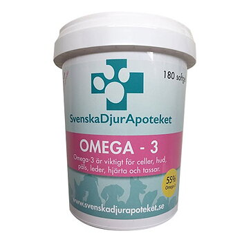Svenska Djurapoteket Omega 3, 180 Softgel