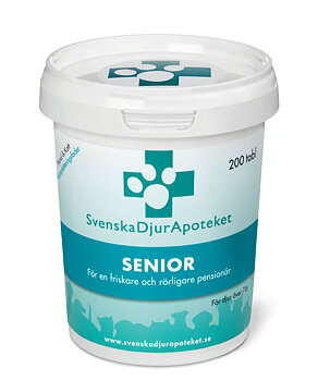 Svenska Djurapoteket Senior 200 Tabletter