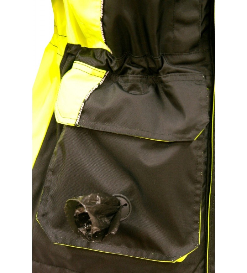 Arrak Outdoor Original Jacka HV Svart/Gul - 4