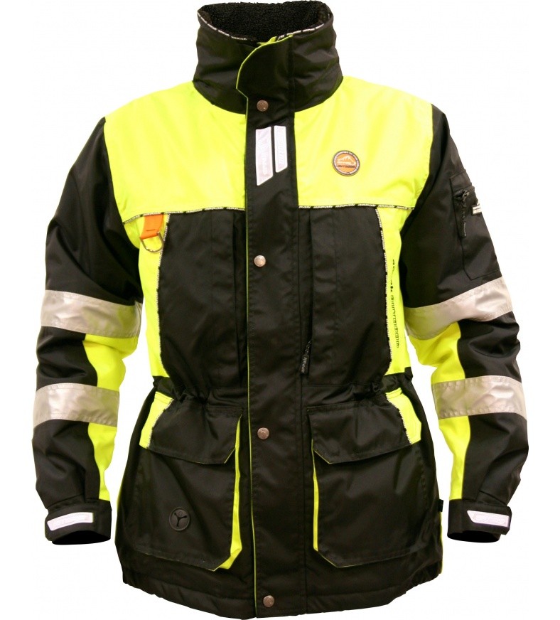 Arrak Outdoor Original Jacka HV Svart/Gul - 2