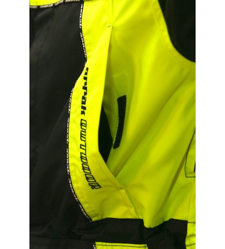 Arrak Outdoor Original Jacka HV Svart/Gul - 3