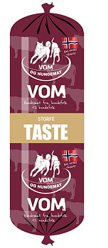 Vom och Hundmat Taste Nöt
