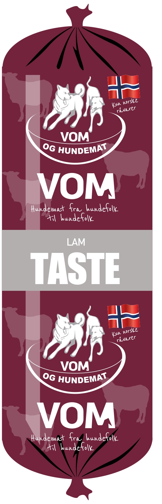Vom och Hundmat Taste Lamm