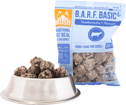 MUSH BARF Basic Nötvom 800g
