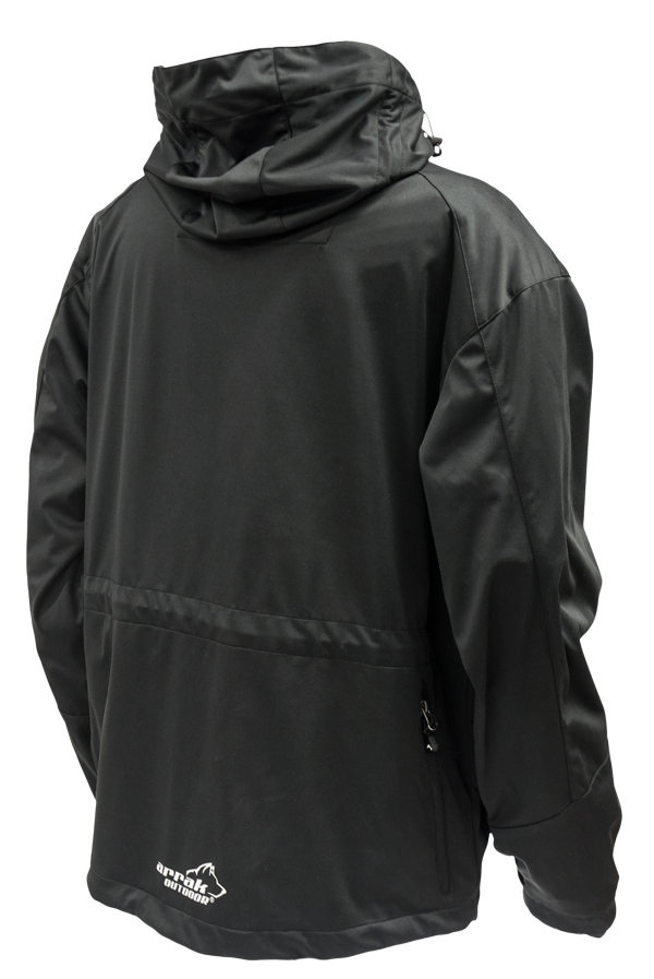Arrak Outdoor Akka Softshell Jacka Unisex Svart - 2