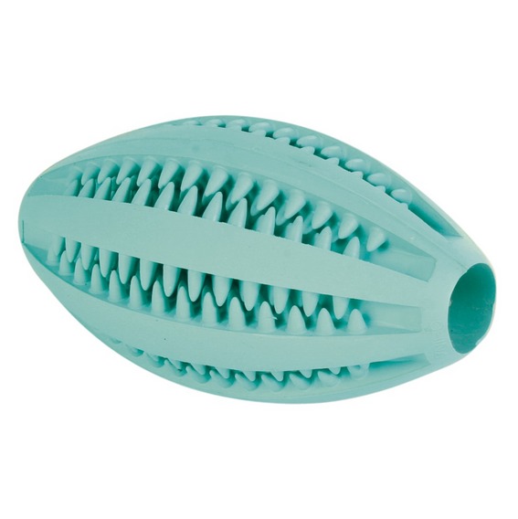 Trixie tandvänlig rugby med mintsmak 11,5cm
