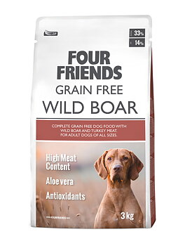 FourFriends Grain Free Wild Boar 3kg
