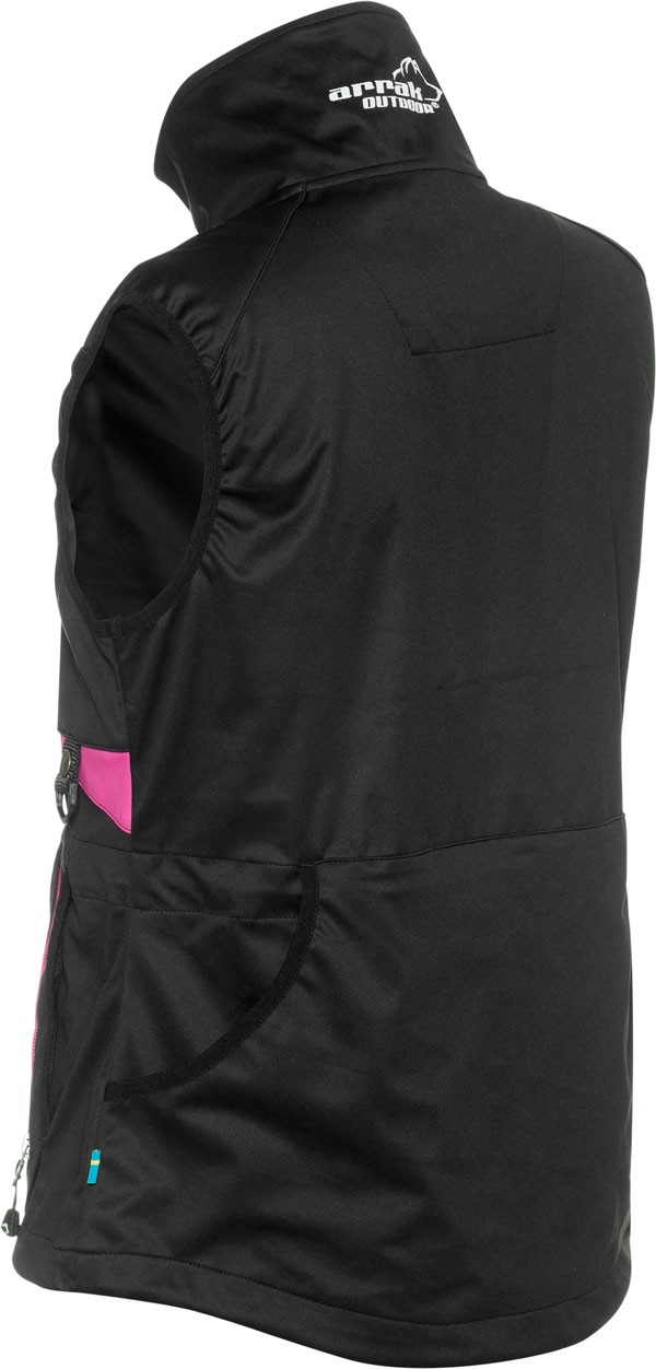 Arrak Outdoor Acadia Väst Lady Svart/Rosa stl 34 - 2