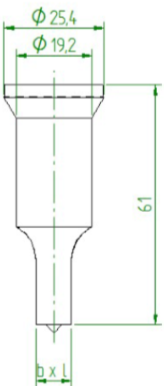 Peddinghaus Ovalstans Nr2 (5,0x10 - 10,0x14,0mm)