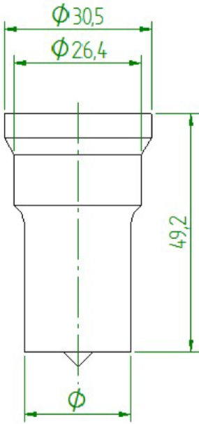 Peddinghaus Round punch Nr4 (3,0-30,0mm)