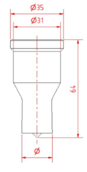 GEKA Rundstans Nr8/31 (3,0-31,0mm)