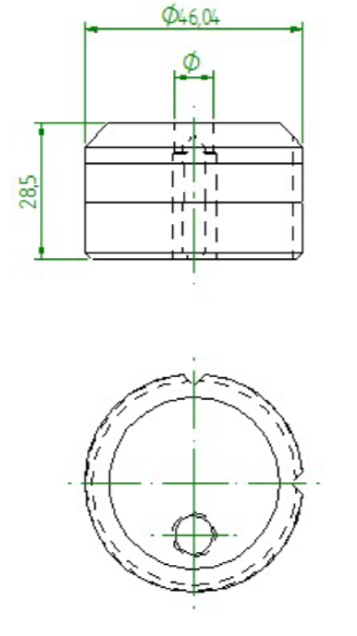 Peddinghaus Round die Nr13 (3,2 - 22,7mm) Offset