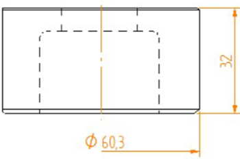 Kingsland Fyrkantdyna Nr9212 (4,7 - 28,7mm)