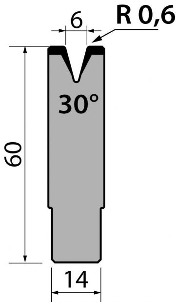 Dyna 30degr V=6mm 805mm Segmenterad 350kN/m