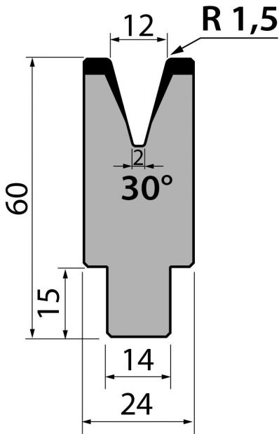 Dyna 30degr V=12mm 835mm 400kN/m