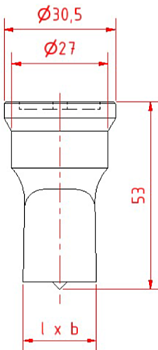 GEKA Ovalstans Nr5 (5,0x10 - 19,0x26,0mm)