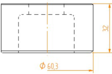Kingsland Oblong die Nr9221 (5,7x10,7 - 26,7x38,7mm)