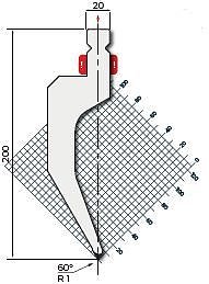 Stans 60degr. R1 500mm 700kN/m