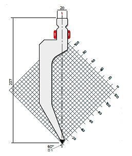 Stans 60degr. R1 500mm 700kN/m