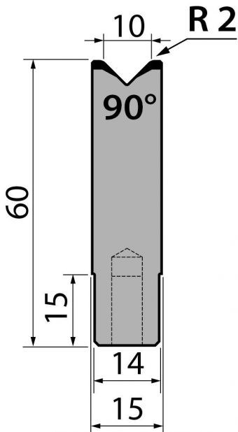 Dyna 90degr V=10mm 415mm 950kN/m