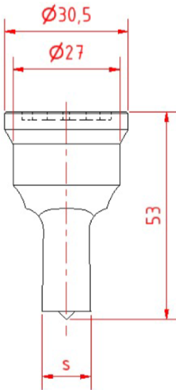 GEKA Fyrkantstans Nr5 (4,0-22,0mm)