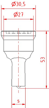 GEKA Fyrkantstans Nr5 (4,0-22,0mm)