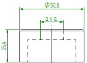 Peddinghaus Square die Nr3 (4,2 - 23,7mm)