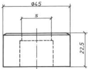 Mubea Fyrkantdyna Nr45 (11,7 - 22,7mm)