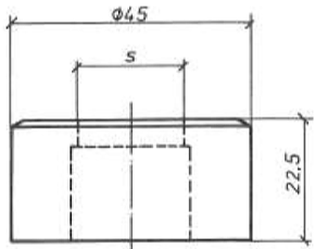 Mubea Fyrkantdyna Nr45 (11,7 - 22,7mm)