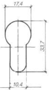 Mubea Key hole die Nr60 - 2