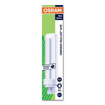 Osram Dulux D/E 18W/840 G24Q-2 - Kompaktlysrör