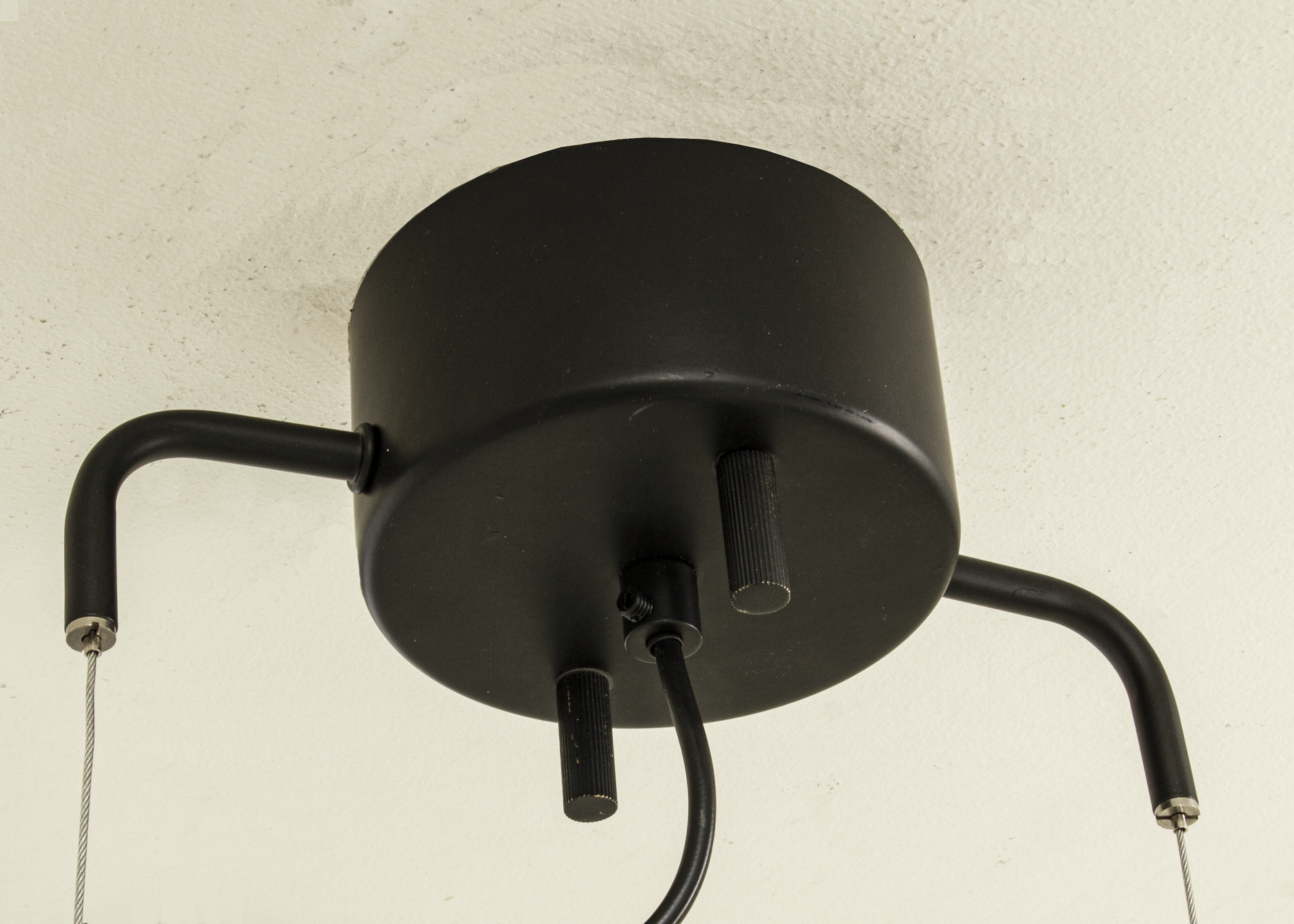MOLEKYL taklampa L58, svart/rök - Aneta Lighting - 7
