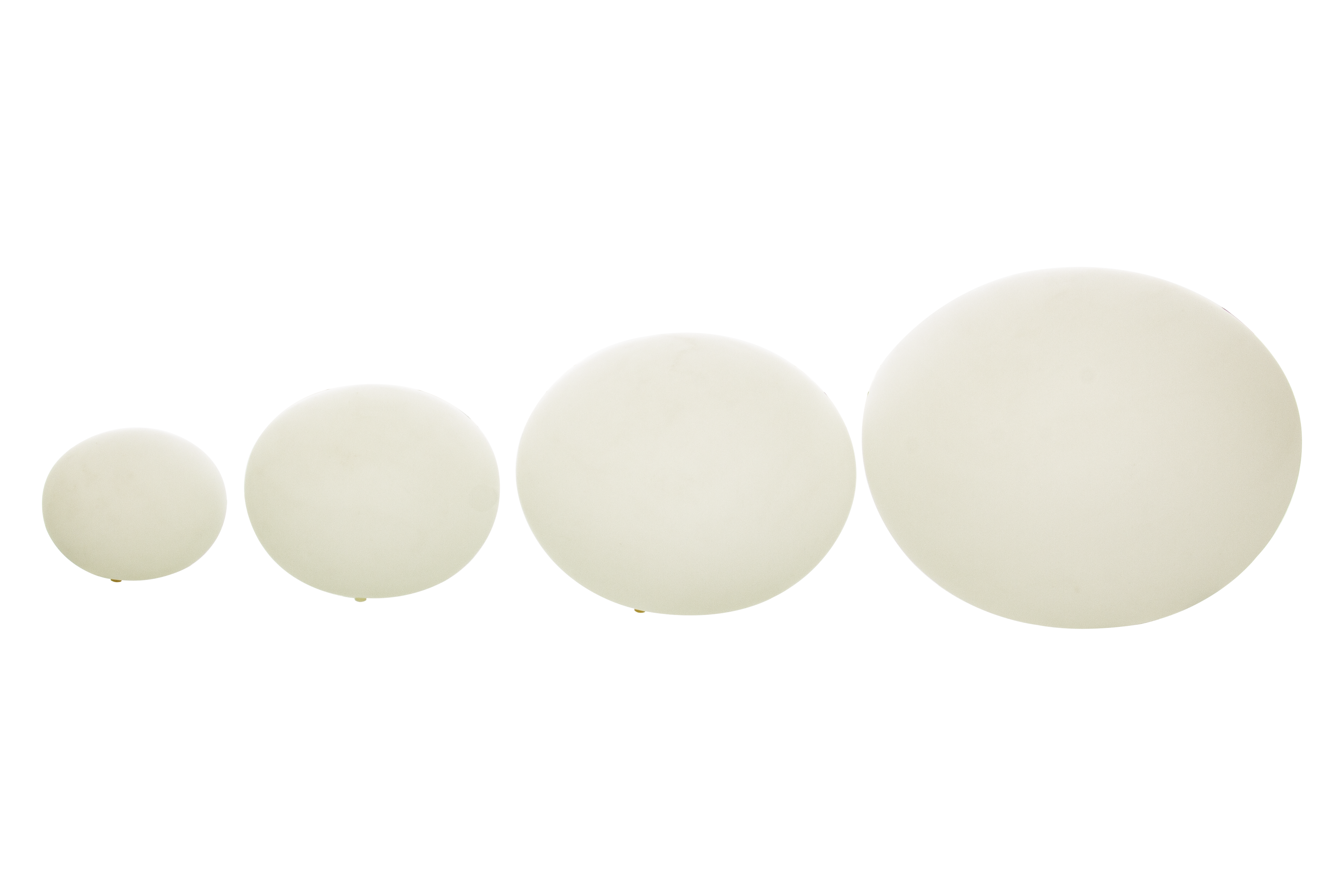 GLOBUS bordlampa 30cm, vit - Aneta Lighting - 4
