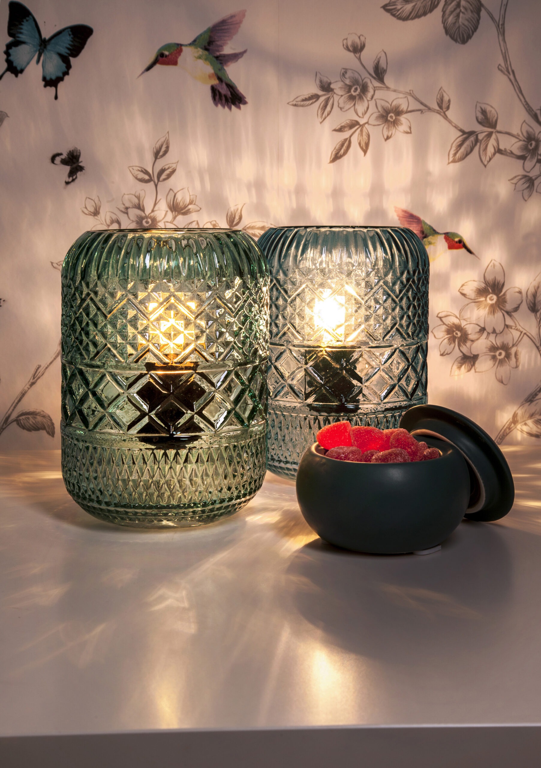 MINNA bordlampa, blå - Aneta Lighting - 4