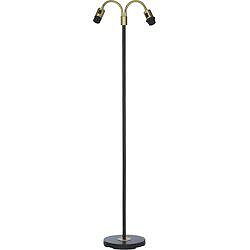 Golvlampa Amy Svart 2 Armar - PR Home