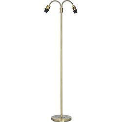 Golvlampa Amy Mässing 2 Armar - PR Home
