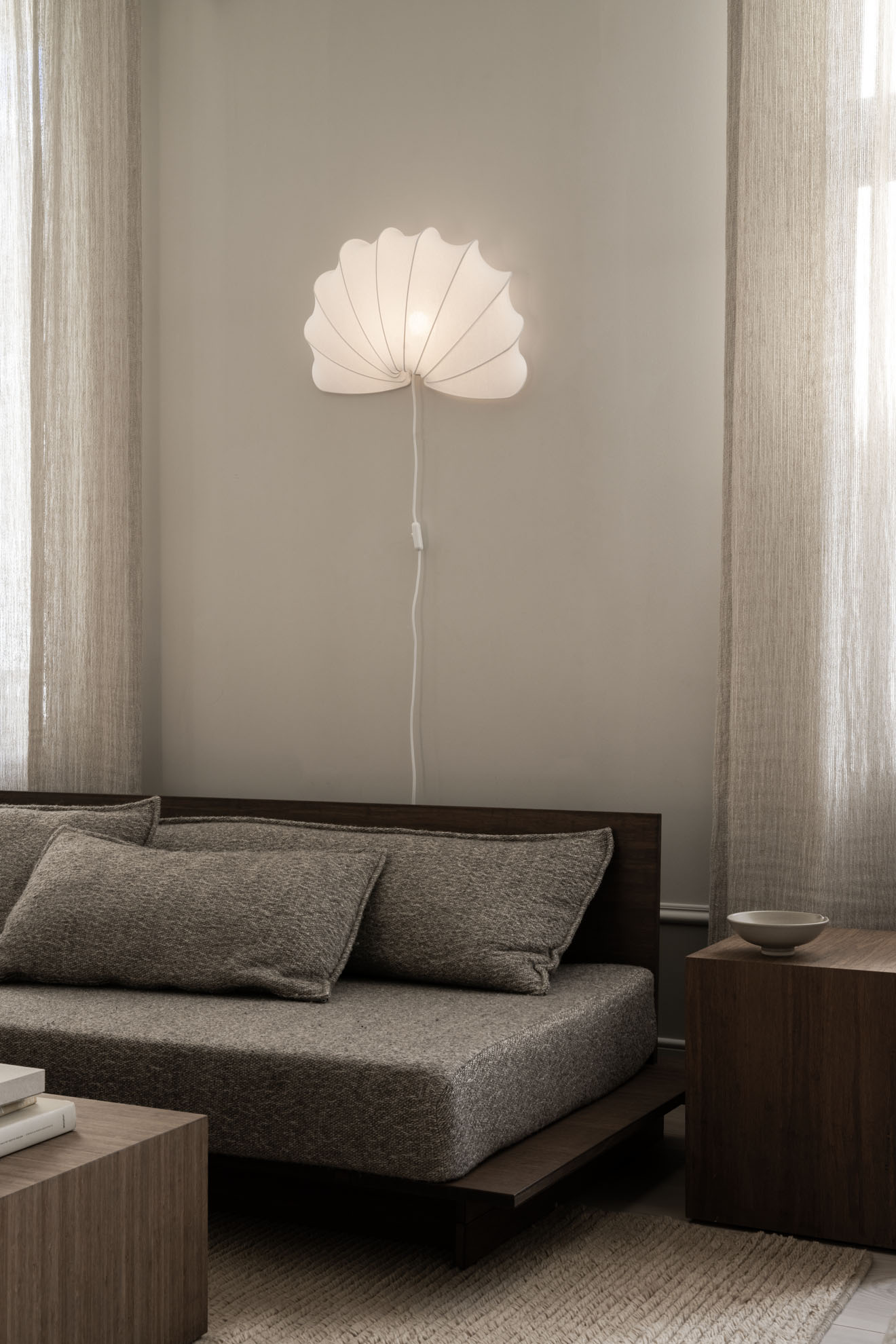 Anna wall L cotton White - Watt & Veke