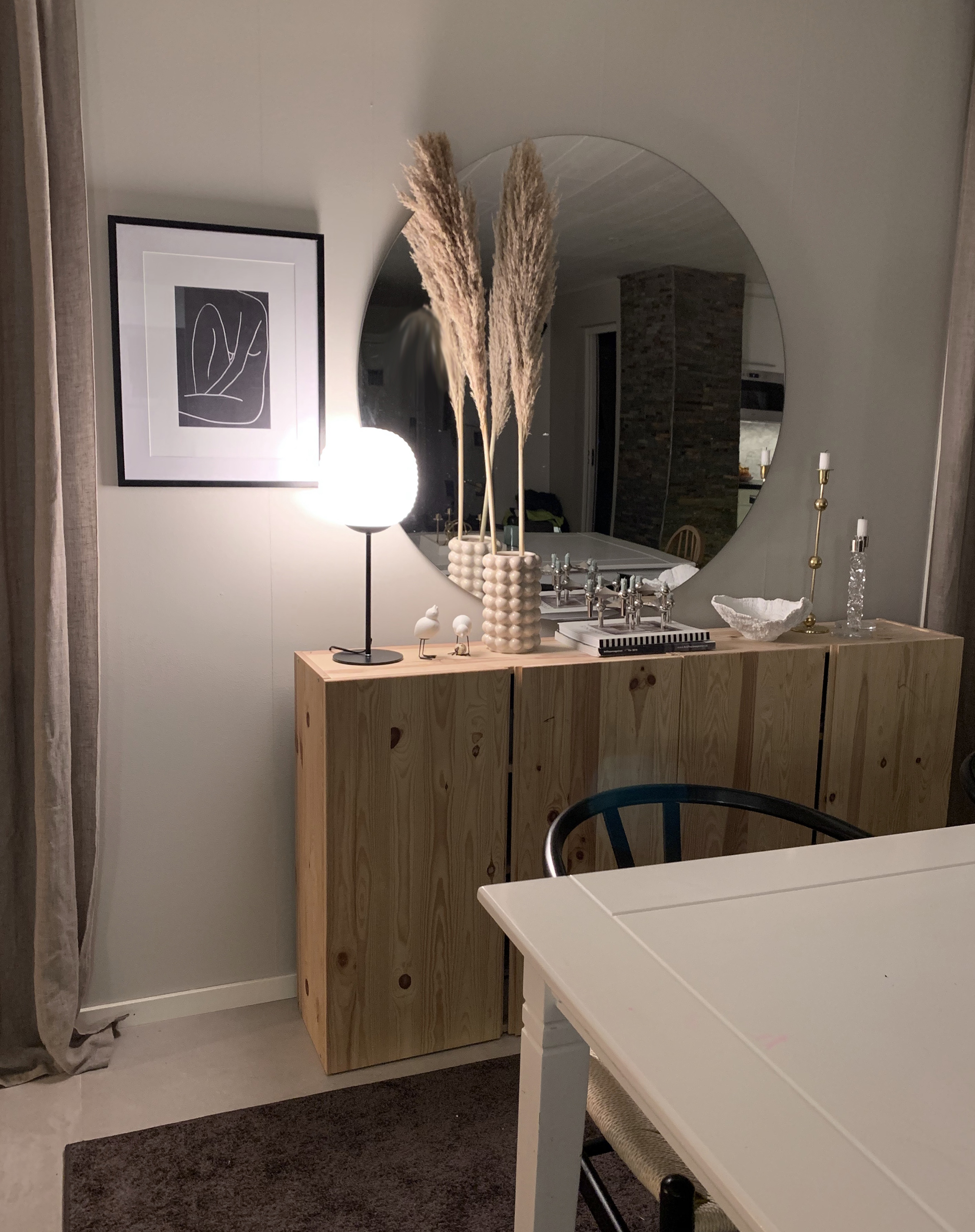 RILLE bordlampa, svart/opal - Aneta Lighting - 5