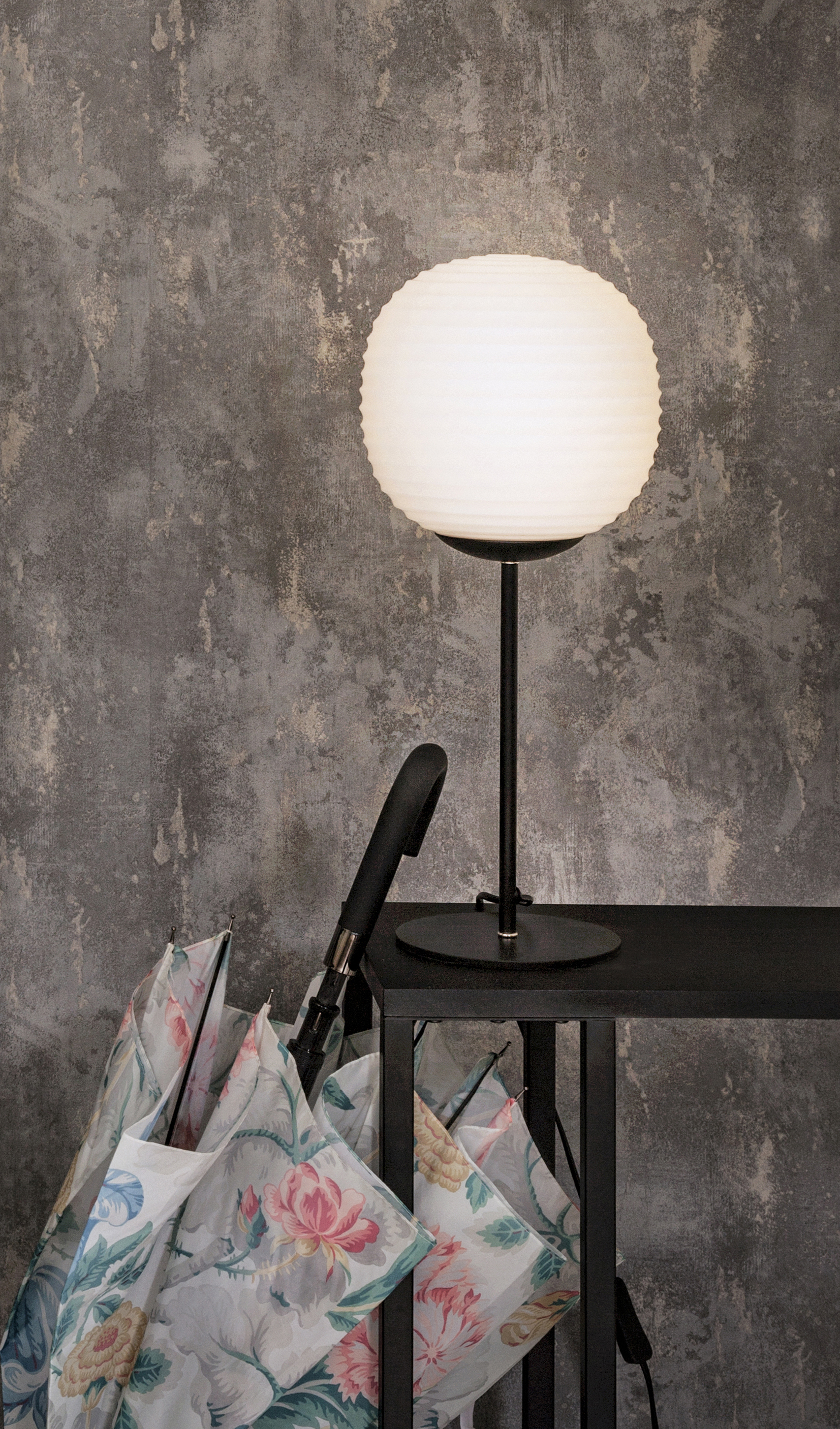 RILLE bordlampa, svart/opal - Aneta Lighting - 4