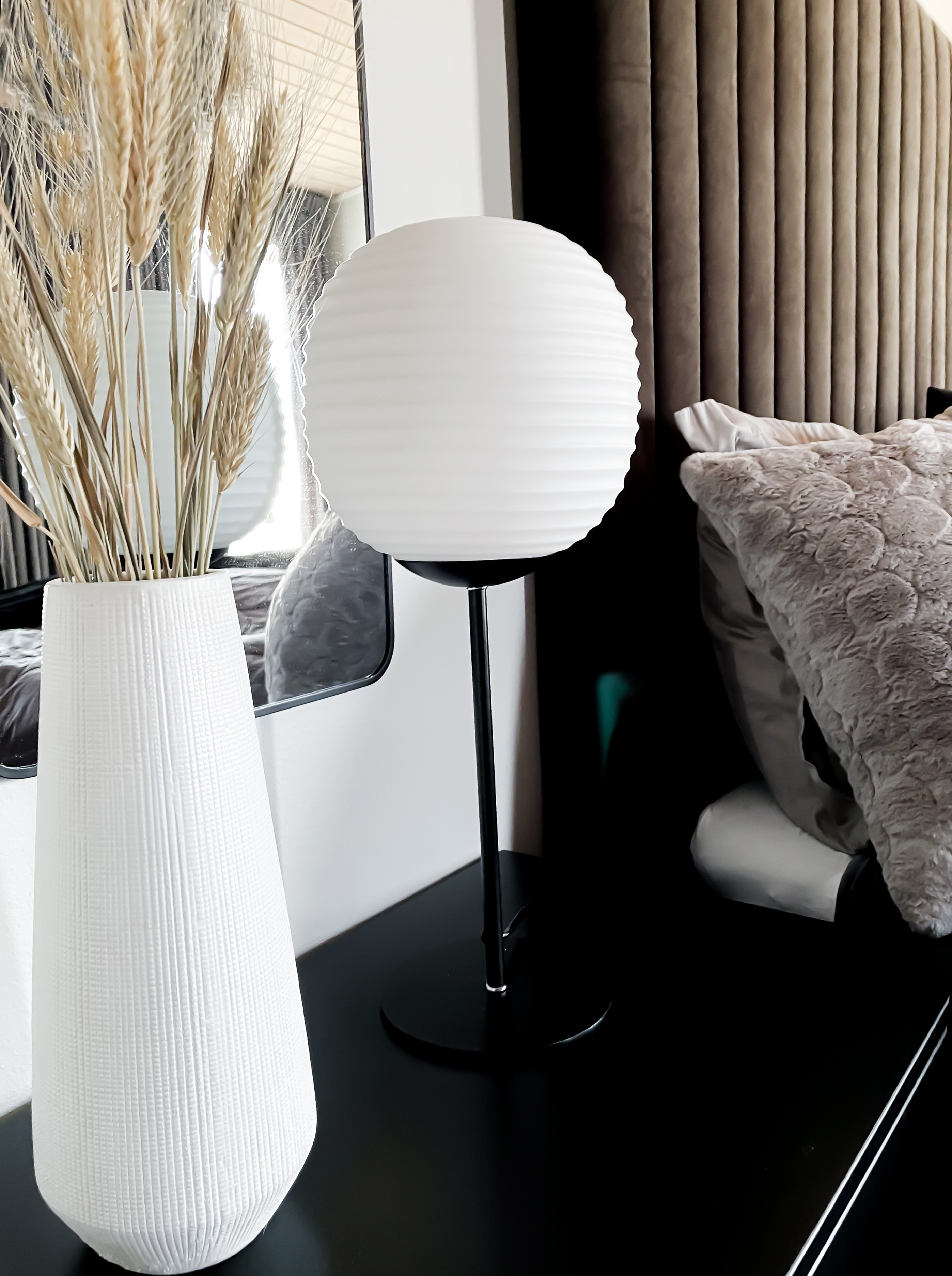 RILLE bordlampa, svart/opal - Aneta Lighting - 6