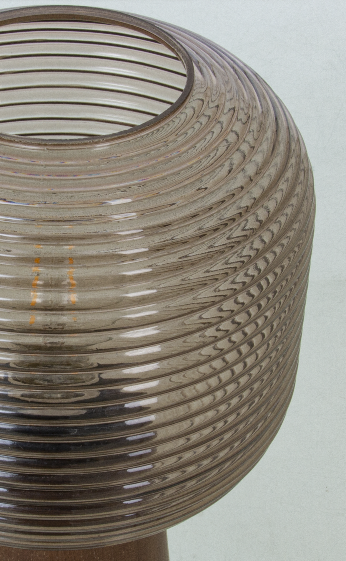 AURA bordlampa, brunbets/ brun - Aneta Lighting - 4