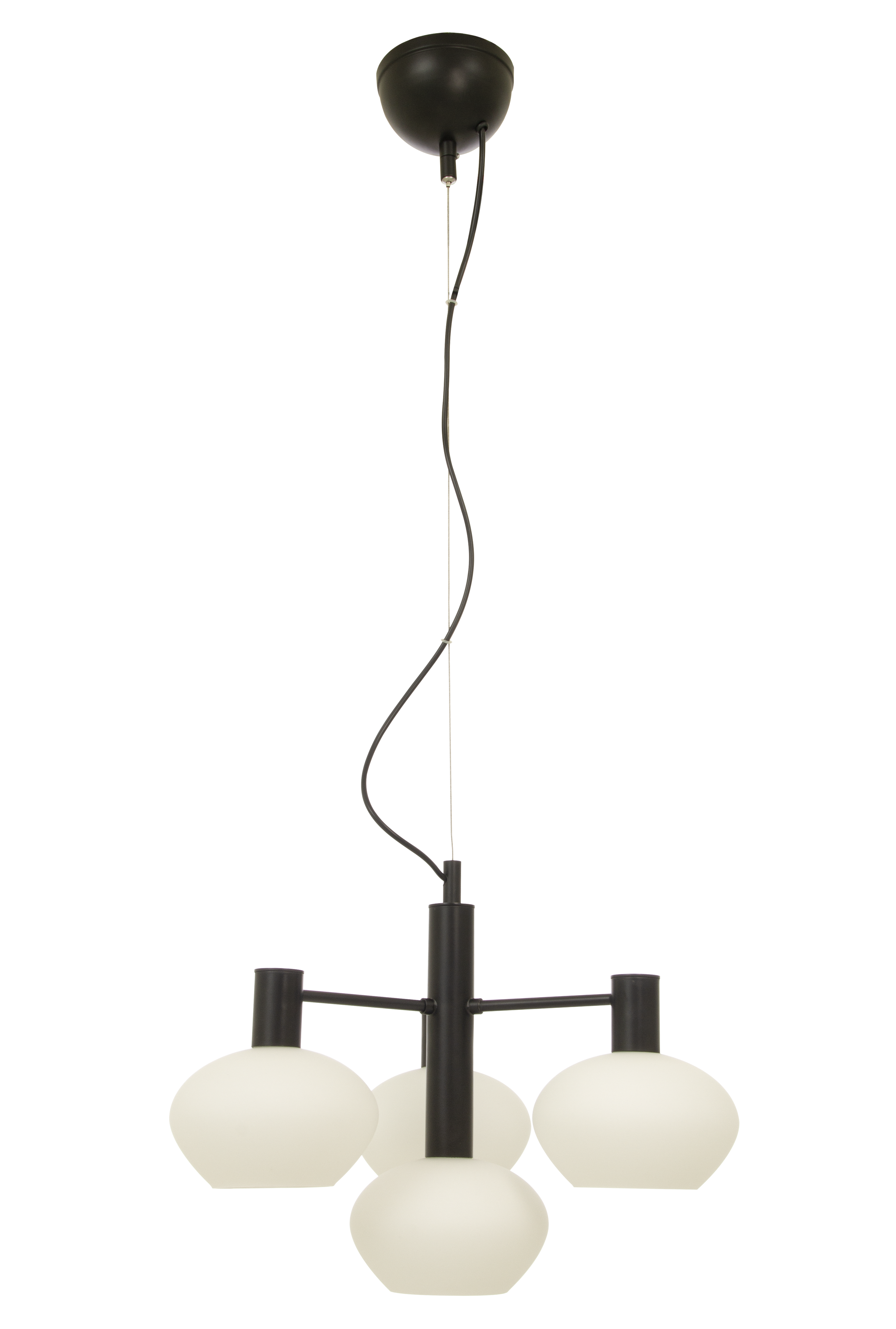 BELL taklampa 4:a, svart/vit - Aneta Lighting - 4