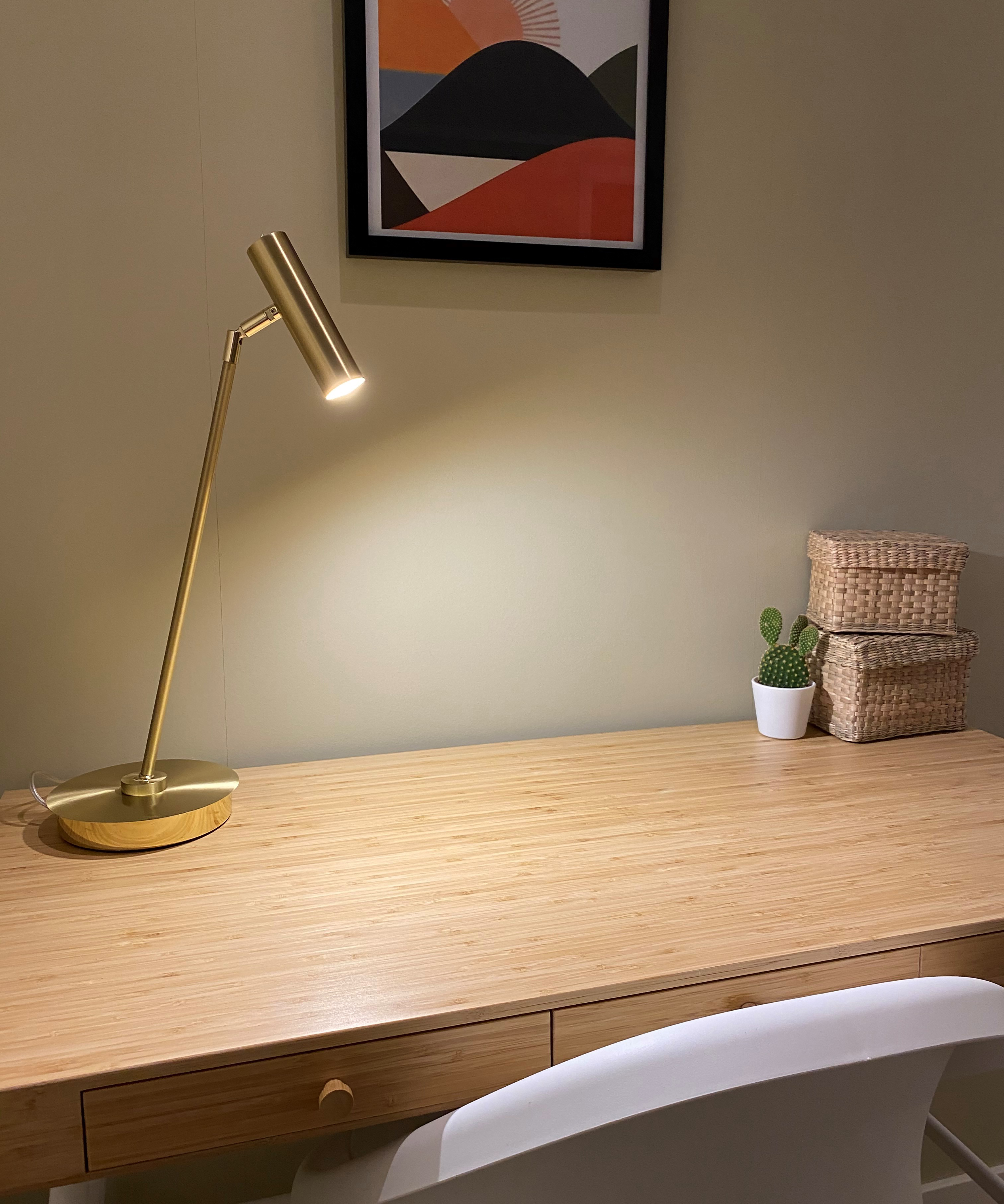 ARTIC bordlampa, matt mässing - Aneta Lighting - 3