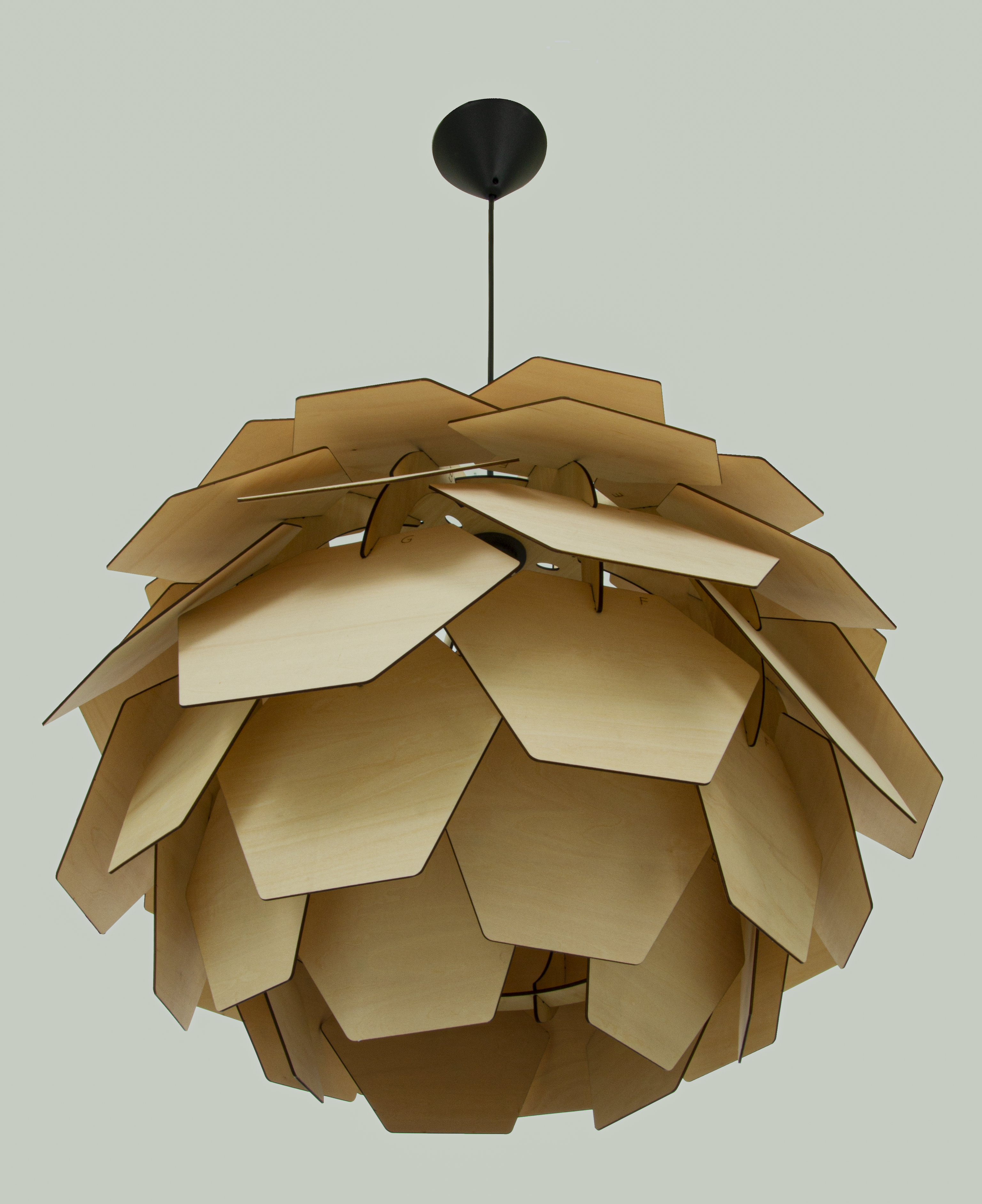 CARPATICA taklampa Ø60, natur - Aneta Lighting - 4