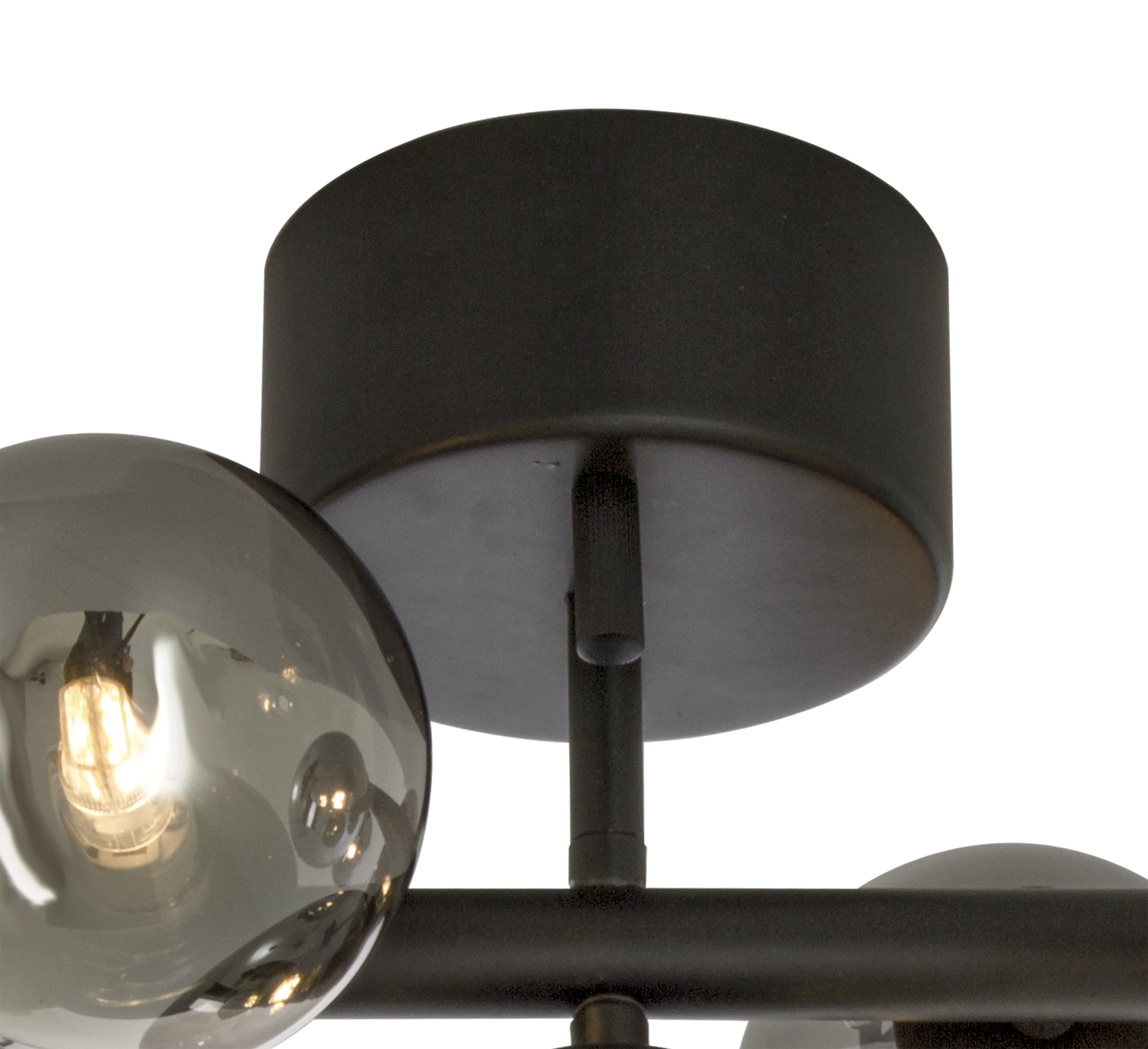 MOLEKYL plafond, svart/rök - Aneta Lighting - 7