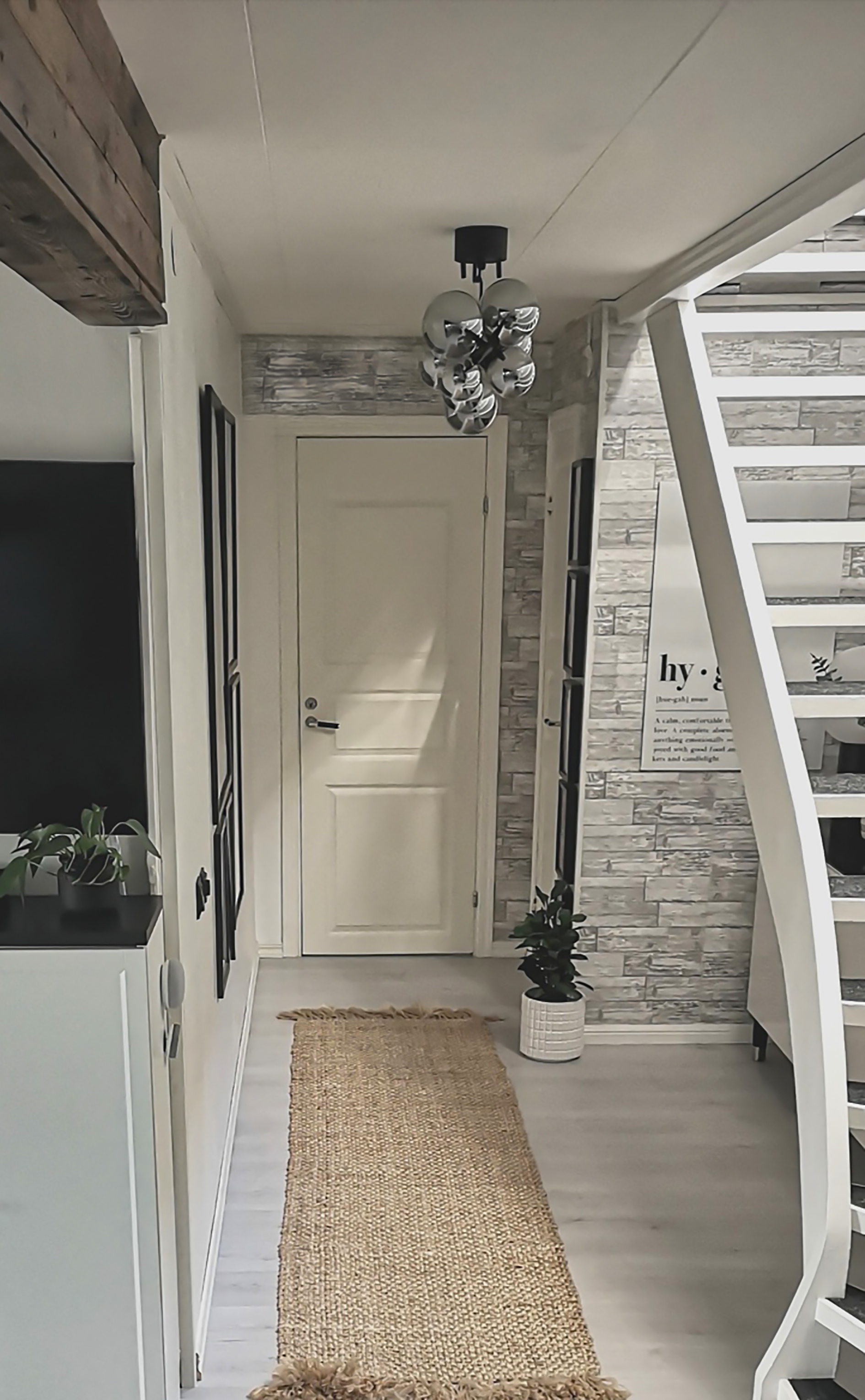 MOLEKYL plafond, svart/rök - Aneta Lighting - 2