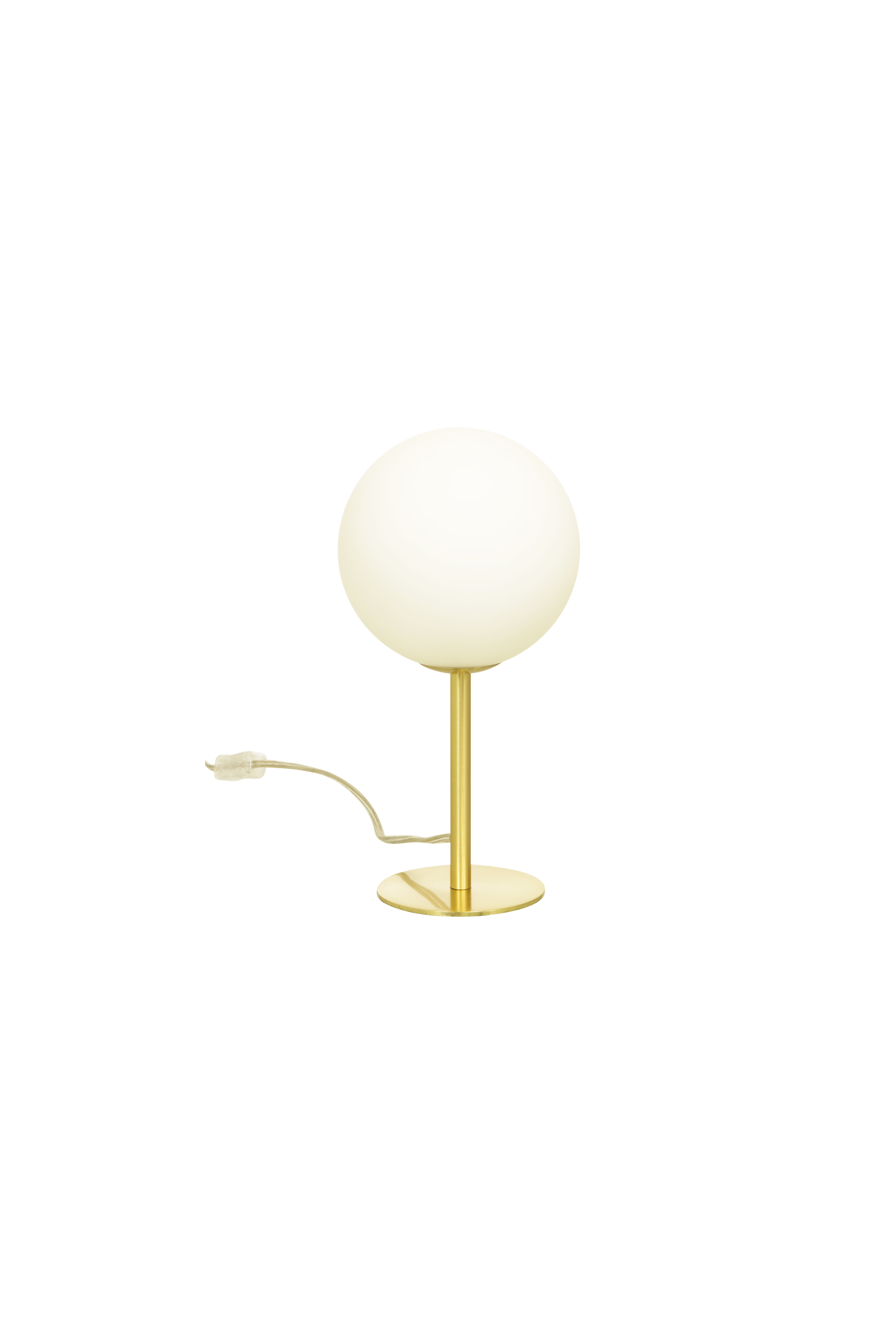 MOLEKYL bordlampa 1, matt mässing/vit - Aneta Lighting - 5