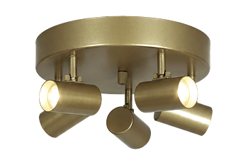 HUGIN takspot 5:a rund antikmålad - Aneta Lighting
