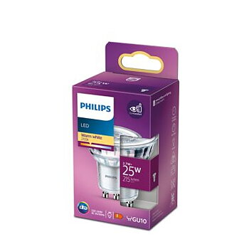 LED-spot 25W (2,7W) PAR16 GU10 - Philips